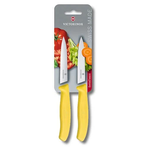Victorinox Swiss Classic Yellow Knife Combination Twin Pack 3 Victorinox Swiss Classic Yellow Knife Combination Twin Pack