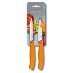 Victorinox Swiss Classic Orange Knife Combination Twin Pack
