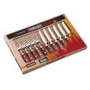 Tramontina Churrasco 12 Piece BBQ Steak Knife & Fork Set, Red Wood -KITCHEN KNIVES Sales Store 29899219 Tramontina 12pc Barbecue Set Red 1