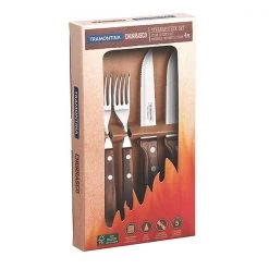 Tramontina 4 Piece Steak Knife And Fork Set