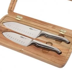 Furi Knives Furi Pro East West Santoku 2 Piece Knife Set -KITCHEN KNIVES Sales Store 41354 Furi Pro East West Santoku 2pc Knife Set 2