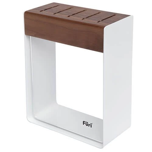 Furi Knives Furi Pro 7 Piece White Knife Block Set With Diamond Sharpener 4 Furi Knives Furi Pro 7 Piece White Knife Block Set With Diamond Sharpener - Image 2