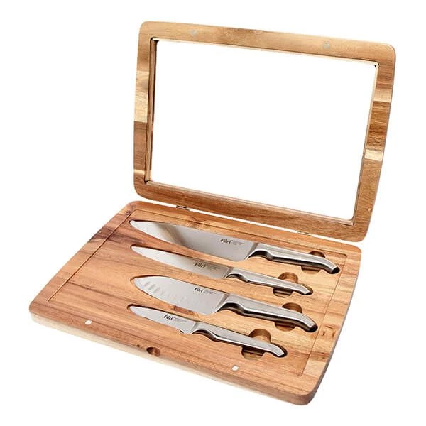 Furi Knives Furi Pro 4 Piece Acacia Knife Set 3 Furi Knives Furi Pro 4 Piece Acacia Knife Set
