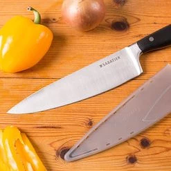 Sabatier Edgekeeper Stainless Steel Self-Sharpening 20cm Chef Knife (8") -KITCHEN KNIVES Sales Store 5200572 Sabatier Edgekeeper Stainless Steel Self Sharpening 20cm Chef Knife 3