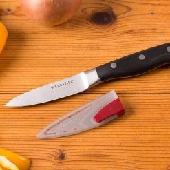 Sabatier Edgekeeper Stainless Steel Self-Sharpening 9cm Paring Knife (3 1/2") 7 Sabatier Edgekeeper Stainless Steel Self-Sharpening 9cm Paring Knife (3 1/2") -KITCHEN KNIVES Sales Store 5200577 Sabatier Edgekeeper Stainless Steel Self Sharpening 9cm Pairing Knife 2