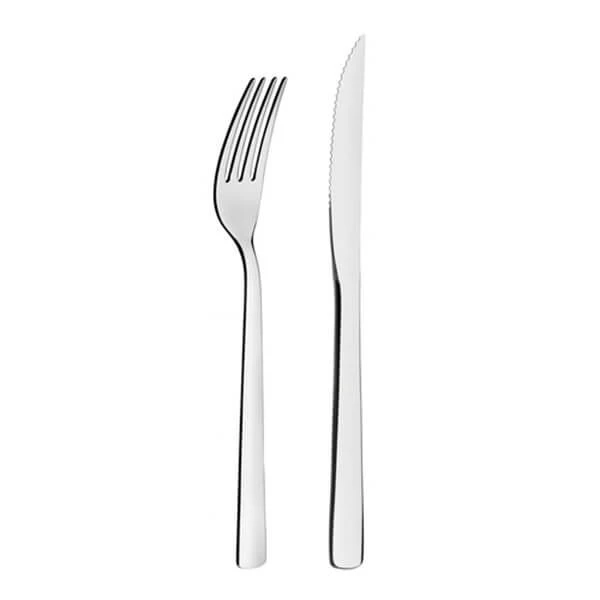 Tramontina 18/10 Stainless Steel Set Of 8 Steak Knives 4 Tramontina 18/10 Stainless Steel Set Of 8 Steak Knives - Image 2