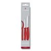 Victorinox Swiss Classic Red Twin Paring Knife & Peeler Three Pack 2 Victorinox Swiss Classic Red Twin Paring Knife & Peeler Three Pack -KITCHEN KNIVES Sales Store 6711131 Victorinox Paring Set With Universal Peeler Red