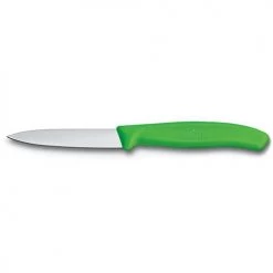 Victorinox Swiss Classic Green Paring Knife Twin Pack -KITCHEN KNIVES Sales Store 67606L114B Victorinox Pairing Knives Set of 2 8cm Green 1