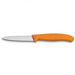 Victorinox Swiss Classic Orange Serrated Paring Knife Twin Pack -KITCHEN KNIVES Sales Store 67636L119B Victorinox Pairing Knives Serrated Set of 2 8cm Orange 1