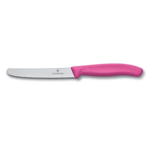 Victorinox Swiss Classic Pink Tomato / Utility Knife Twin Pack 5 Victorinox Swiss Classic Pink Tomato / Utility Knife Twin Pack - Image 3