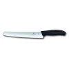 Victorinox Black Swiss Classic Bread And Pastry Knife 22cm 1 Victorinox Black Swiss Classic Bread And Pastry Knife 22cm -KITCHEN KNIVES Sales Store 6863322B Victorinox Black Swiss Classic Bread and Pastry Knife 22cm