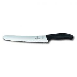 Victorinox Black Swiss Classic Bread And Pastry Knife 22cm