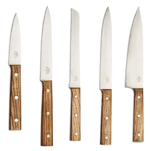 Barbary & Oak Hoxton Vintage 5 Piece Knife Set 4 Barbary & Oak Hoxton Vintage 5 Piece Knife Set - Image 2