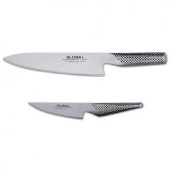Global G-201 2 Piece Kitchen Knife Set