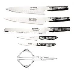 Global Classic Cylinder Engine Block 6 Piece 10 Global Classic Cylinder Engine Block 6 Piece -KITCHEN KNIVES Sales Store G 20207B Global Classic Cylinder Engine Block 6 Piece 2