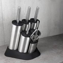 Global Classic Cylinder Engine Block 6 Piece 11 Global Classic Cylinder Engine Block 6 Piece -KITCHEN KNIVES Sales Store G 20207B Global Classic Cylinder Engine Block 6 Piece 3