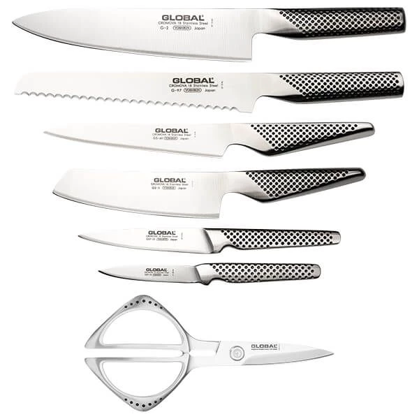 Global Takashi 8 Piece Knife Block Set G-79668B 4 Global Takashi 8 Piece Knife Block Set G-79668B - Image 2