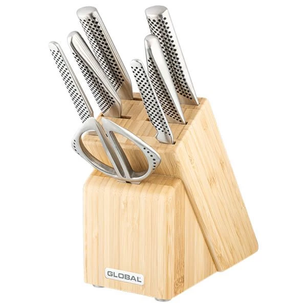 Global Takashi 8 Piece Knife Block Set G-79668B 3 Global Takashi 8 Piece Knife Block Set G-79668B