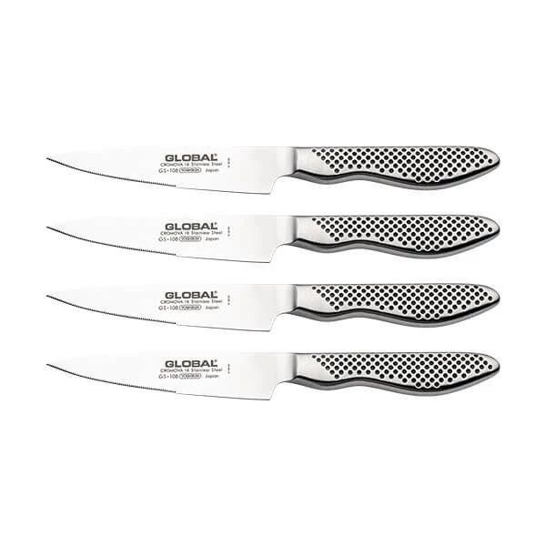 Global Steak Knife Set G-884001R 4 Global Steak Knife Set G-884001R - Image 2