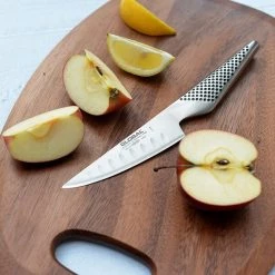 Global Exclusive 4 Piece Fluted Knife Essentials Set -KITCHEN KNIVES Sales Store G6367GS5253 Global Fluted Essentials Set 4