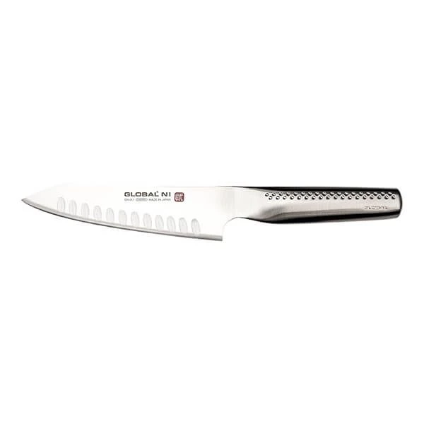 Global NI GN-001 Fluted 16cm Oriental Cook's Knife 3 Global NI GN-001 Fluted 16cm Oriental Cook's Knife