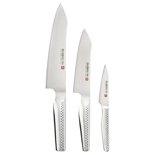 Global NI 3 Piece Knife Set 4 Global NI 3 Piece Knife Set - Image 3