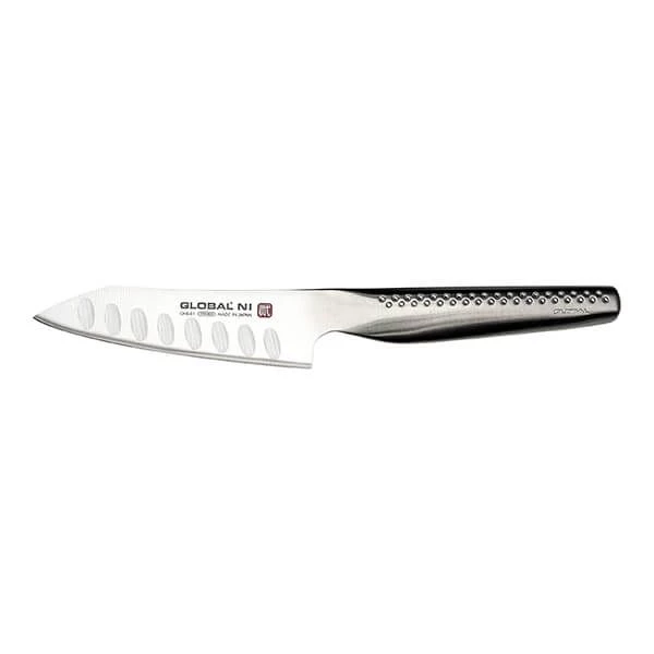 Global NI GNS-01 Fluted 11cm Oriental Cook's Knife 3 Global NI GNS-01 Fluted 11cm Oriental Cook's Knife