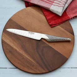 Global GS-52 15cm Fluted Utility Knife 11 Global GS-52 15cm Fluted Utility Knife -KITCHEN KNIVES Sales Store GS 52 Global GS 52 15cm Fluted Utility Knife New 2