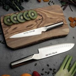 Global Ukon GU-04 18cm Santoku Knife 11 Global Ukon GU-04 18cm Santoku Knife -KITCHEN KNIVES Sales Store GU 04 Global Ukon Series Santoku Knife 3