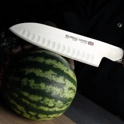 Global Ukon GU-04 18cm Santoku Knife 12 Global Ukon GU-04 18cm Santoku Knife -KITCHEN KNIVES Sales Store GU 04 Global Ukon Series Santoku Knife 4