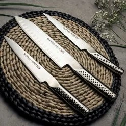 Global Ukon GU-04 18cm Santoku Knife 13 Global Ukon GU-04 18cm Santoku Knife -KITCHEN KNIVES Sales Store GU 04 Global Ukon Series Santoku Knife 5