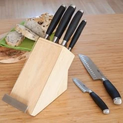 James Martin 5 Piece Knife Block Set 11 James Martin 5 Piece Knife Block Set -KITCHEN KNIVES Sales Store IJ60 Stellar James Martin 5pce knife block 4