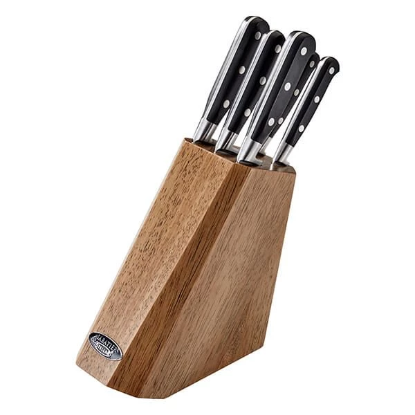 Stellar Sabatier 5 Piece Knife Block Set 3 Stellar Sabatier 5 Piece Knife Block Set