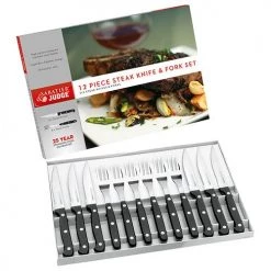 Judge Sabatier 12 Piece Steak Knife Set
