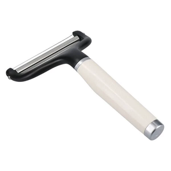 KitchenAid Stainless Steel Hard Cheese Cutter Almond Cream 4 KitchenAid Stainless Steel Hard Cheese Cutter Almond Cream - Image 2