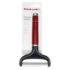 KitchenAid Stainless Steel Hard Cheese Cutter Empire Red 11 KitchenAid Stainless Steel Hard Cheese Cutter Empire Red -KITCHEN KNIVES Sales Store KAG133OHERE KitchenAid Stainless Steel Cheese Cutter Empire Red 3