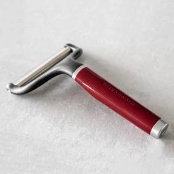 KitchenAid Stainless Steel Hard Cheese Cutter Empire Red 12 KitchenAid Stainless Steel Hard Cheese Cutter Empire Red -KITCHEN KNIVES Sales Store KAG133OHERE KitchenAid Stainless Steel Cheese Cutter Empire Red 4