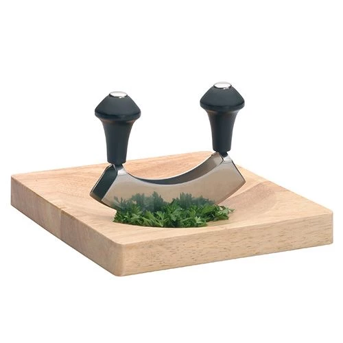 KitchenCraft Stainless Steel Hachoir Set 1 KitchenCraft Stainless Steel Hachoir Set