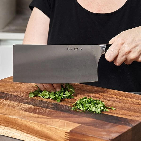 Ken Hom 18cm Stainless Steel Cleaver 4 Ken Hom 18cm Stainless Steel Cleaver - Image 3