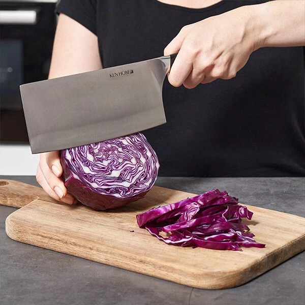 Ken Hom 18cm Stainless Steel Cleaver 5 Ken Hom 18cm Stainless Steel Cleaver - Image 4