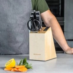 KitchenAid Classic 6 Piece Knife Set With Birchwood Block -KITCHEN KNIVES Sales Store KO6PSTSNOBG KitchenAid Classic Knife Set 3