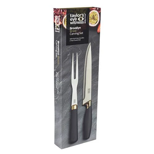 Taylor's Eye Witness Taylors Eye Witness Brooklyn Brass Carving Set 3 Taylor's Eye Witness Taylors Eye Witness Brooklyn Brass Carving Set - Image 2