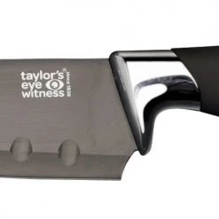 Taylor's Eye Witness Taylors Eye Witness Brooklyn Chrome 3 Piece Knife Set -KITCHEN KNIVES Sales Store LMS23BS8 TEW Brooklyn Black 3pc Knife Set 2