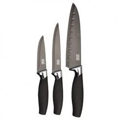 Taylor's Eye Witness Taylors Eye Witness Brooklyn Chrome 3 Piece Knife Set