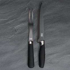 Taylor's Eye Witness Taylors Eye Witness Brooklyn Chrome 2 Piece Carving Set 9 Taylor's Eye Witness Taylors Eye Witness Brooklyn Chrome 2 Piece Carving Set -KITCHEN KNIVES Sales Store LMS23CS1 TEW Brooklyn Chrome Carving Set 3