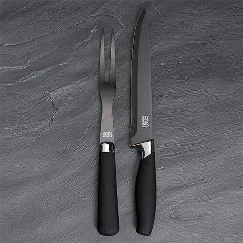 Taylor's Eye Witness Taylors Eye Witness Brooklyn Chrome 2 Piece Carving Set 6 Taylor's Eye Witness Taylors Eye Witness Brooklyn Chrome 2 Piece Carving Set - Image 4