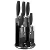 Taylor's Eye Witness Taylors Eye Witness Brooklyn Chrome 5 Piece Revolving Knife Block Set 2 Taylor's Eye Witness Taylors Eye Witness Brooklyn Chrome 5 Piece Revolving Knife Block Set -KITCHEN KNIVES Sales Store LMS23KB1 TEW Brooklyn Chrome Revolving Knife Set