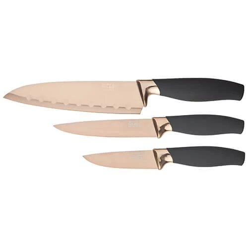 Taylor's Eye Witness Taylors Eye Witness Brooklyn Rose Gold 3 Piece Knife Box Set 3 Taylor's Eye Witness Taylors Eye Witness Brooklyn Rose Gold 3 Piece Knife Box Set