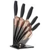 Taylor's Eye Witness Taylors Eye Witness Brooklyn Rose Gold 5 Piece Fan Shaped Knife Block Set 2 Taylor's Eye Witness Taylors Eye Witness Brooklyn Rose Gold 5 Piece Fan Shaped Knife Block Set -KITCHEN KNIVES Sales Store LMS23RGKB11 TEW Brooklyn Rose Gold Fan Knife Block Set