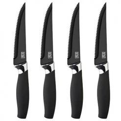 Taylor's Eye Witness Taylors Eye Witness Brooklyn Chrome 4 Piece Steak Knife Set